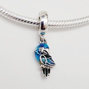 Pandora Jungle Paradise Parrot Dangle Charm